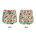 thumbnail image 3 of KLL Vegetables Pattern Shorts Women,Athletic Shorts High Waisted Running Shorts Pocket Sporty Short Gym Elastic Workout Shorts-X-Large, 3 of 7
