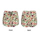 thumbnail image 3 of Balery Vegetables Pantalones cortos deportivos para mujer con forro y dos bolsillos, elásticos, para entrenamiento, gimnasio, yoga-X-Large, 3 of 7
