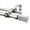 Nickel, variant on Central Design 5711-287D 0.625 in. Dia. Colton Double Curtain Rod, Cocoa - 28-48 in.