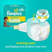 Pampers Swaddlers Diapers - Size 2, 148 Count, Ultra Soft Disposable Baby Diapers