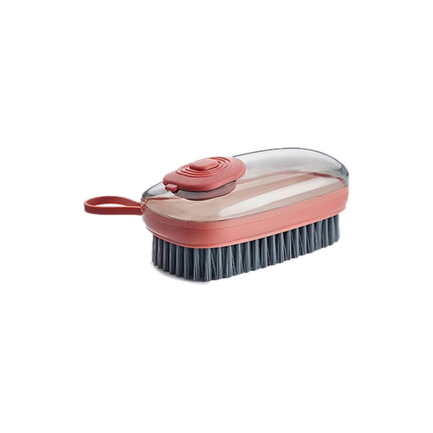 Cepillo Para Ropa Líquida Cepillo Para Fregar Cómodo Para Sostener Cepillo Para Limpiar Zapatos Resistente A La Corrosión Cepillo De Plástico Multifuncional Para El Hogar Vogacara HA026617-02