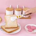 thumbnail image 4 of Cat Claw Shaped Food Clips Cute Cartoon Meal Barbecue Sandwich Bread Baking Kitchen Gadgets Pink, 4 of 4