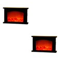 thumbnail image 1 of Bewildely Lámpara de efecto de fuego de registro sin llama de linterna de chimenea LED portátil para jardín de casa Casa 2Conjunto, 1 of 1