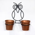 thumbnail image 5 of Handmade 100% Iron Round Modern Copper Coated Color 13.2 x 11.4 x 4.6 Inches Planters Pot 1008, 5 of 5