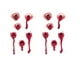 thumbnail image 2 of Venta de Pegatinas para Tatuajes TattooHal 2Pzs 10x6cm Sangre/Balazo Tatuaje Temporal. SMILEFUN MXTHL-017, 2 of 2