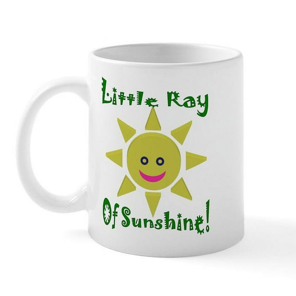 CafePress - Little Ray Of Sunshine Mug - 11 oz Ceramic Mug - Novelty Coffee Tea Cup
