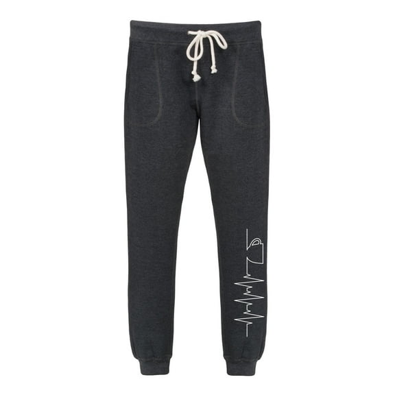Instant Message - Coffee Ekg - Ladies Jogger Pant