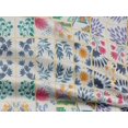 thumbnail image 5 of oneOone Rayon Teal Green Fabric Block Craft Projects Decor Fabric Printed By The Yard 56 Inch Wide-PG, 5 of 5