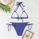 thumbnail image 5 of Trajes de Baño para Mujeres Sexy Tubo de Color Sólido Correa Superior Bikini, Traje de Baño Dividido para la Playa Y la Piscina, 5 of 9