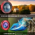 thumbnail image 2 of Matsuzay Lente 2 en 1 0.45X Gran Angular + Lente 12.5X Lente Profesional de Cámara de Teléfono de Alta Definición Teléfono y Comunicación No. 4, 2 of 6