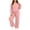 Pink, variant on Edvintorg Women's Athletic Clothing Sets Fall Fashion 2 Piece Outfits Long Sleeve Hooded Sweatshirt Pants Sweat Set Plus Size Sweatsuits