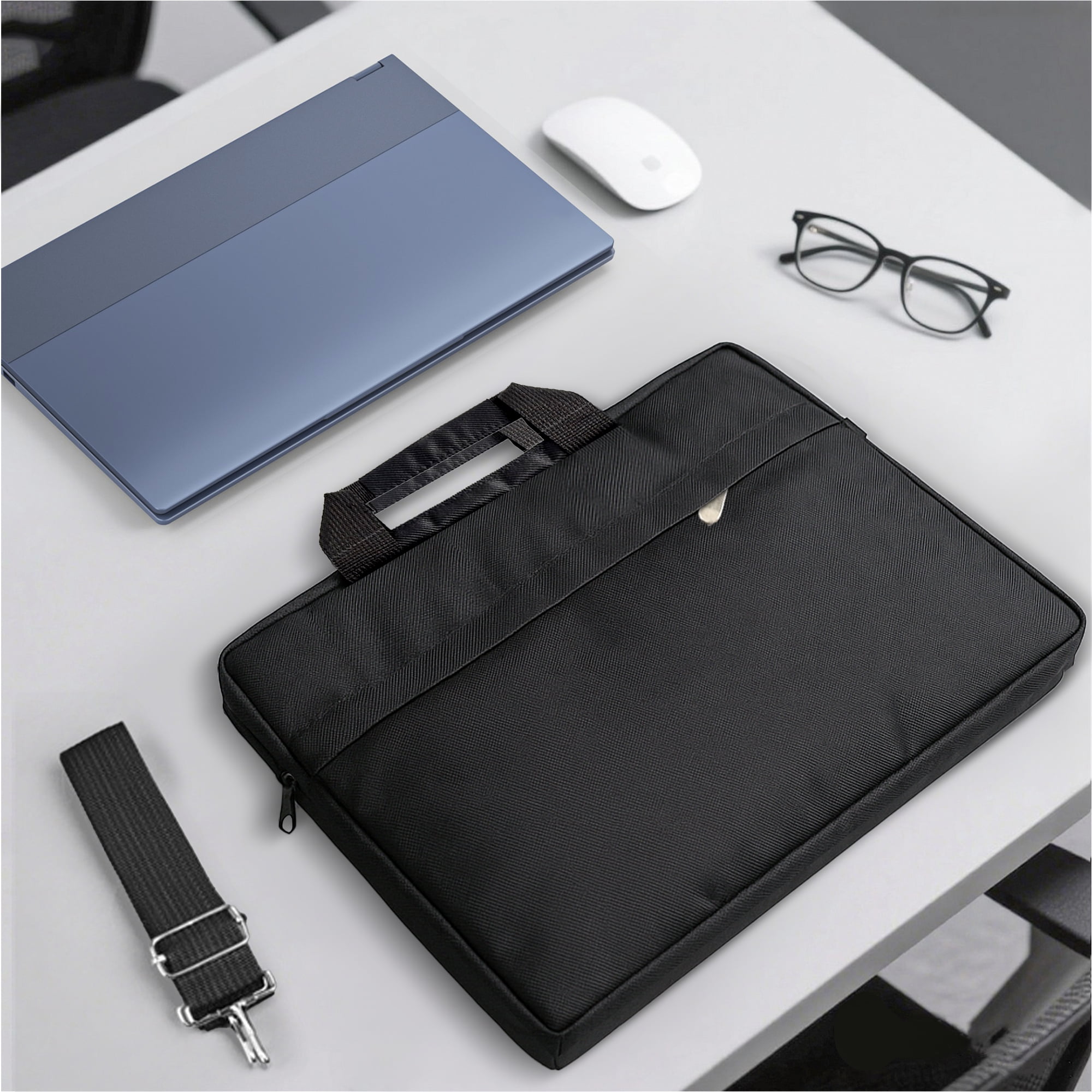 15.6" Tablet Sleeve Case, Laptop Bag, Black