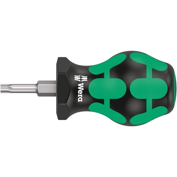 Destornillador Wera 367 Stubby TX 20x79 mm para tornillos Torx