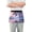 Beautiful Alien Landscape, variant on Server Apron with 3 Pockets Waterproof Waitress Waist Short Apron for Man Woman Cute Monkeys on Flower Branch 12 Inches