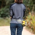 thumbnail image 4 of MHFRRA Camiseta de Manga Larga con Protección Solar para Mujer, Ligera, de Secado Rápido, para deportes Al Aire Libre, Senderismo y Montañismo. Gris, 4 of 5
