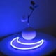 thumbnail image 2 of Luz LED de neón de luna azul, lindo letrero de luna de neón, decoración de habitación de Navidad con batería o arte alimentado por USB, luces decorativas LED, luces nocturnas para interiores, 2 of 5