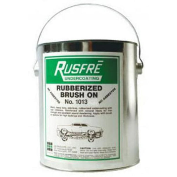 Rusfre RUS1013 Brushon Rubberized Undercoating, 1gallon