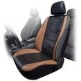thumbnail image 5 of Plasticolor 008688R01 WeatherPro Truck Sized 3pc Black/Brown Sideless Seat Cover, 5 of 5
