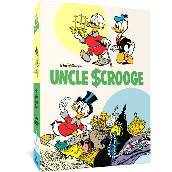 Complete Carl Barks Disney Library Walt Disney's Uncle Scrooge Gift Box Set the Golden Nugget Boat & Cave of Ali Baba: Vols. 26 & 28, (Hardcover)