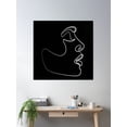 thumbnail image 2 of Black Products Poster Wall Art, Modern Wall Decor For Living Room Bedroom, 16x16 UNFRAMED, 2 of 3