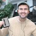 thumbnail image 2 of Reproductor de casete Cinta a MP3 Convertidor Grabador de cinta de cassette USB Reproductor de cinta de audio portátil, 2 of 6