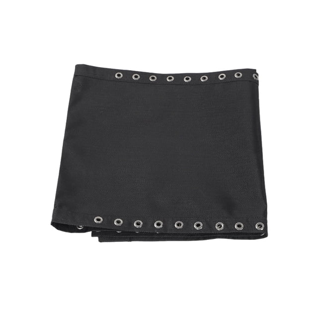 Billuyoard Tela de repuesto para silla, transpirable y cómoda, resistente y duradera, fácil de cuidar, fácil de instalar Decoración del hogar negro 160*43cm