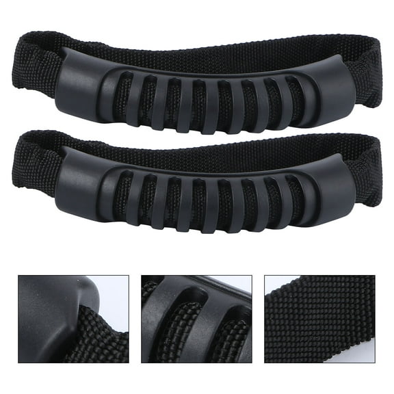 OATIPHO 2Pcs Black Plastic Kayak Handles Boat Accessories Canoe Side Handles Safety Stable Replacement