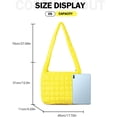 thumbnail image 5 of Puffer Tote Bag for Women Quilted Tote Bag Quilted Crossbody Bag Lightweight Padding Pufferr Shoulder Bag, 5 of 6