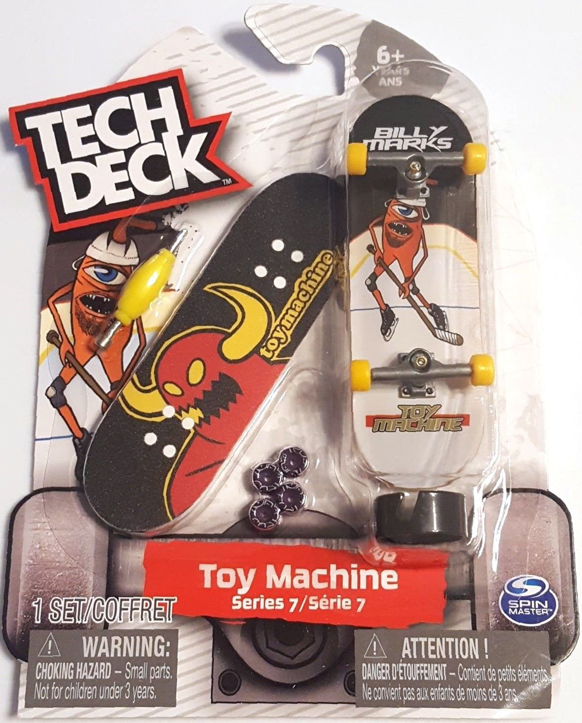Details about   Tech Deck Toy Machine Series 13 Billy Marks Fingerboard Skateboard Ships Fast 