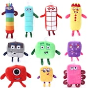 Numberblocks: Digital Building Blocks, Dolls, Children's Math Enlightenment, Puzzle Animation, Plush Toys