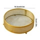 thumbnail image 3 of Cesta de hierro para frutas, bandeja para aperitivos, estante de almacenamiento para sala de estar, mesa de centro, organización del hogar, soporte decorativo para dulces, frutas, organizador de exhi, 3 of 6