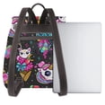thumbnail image 3 of Balery Cat Icecream Mochila de Cuero para Mujeres, Gran Capacidad, Bolsa de Viaje Multifuncional, Mochila de Cuero y Bolsa de Hombro para Mujeres, 3 of 4