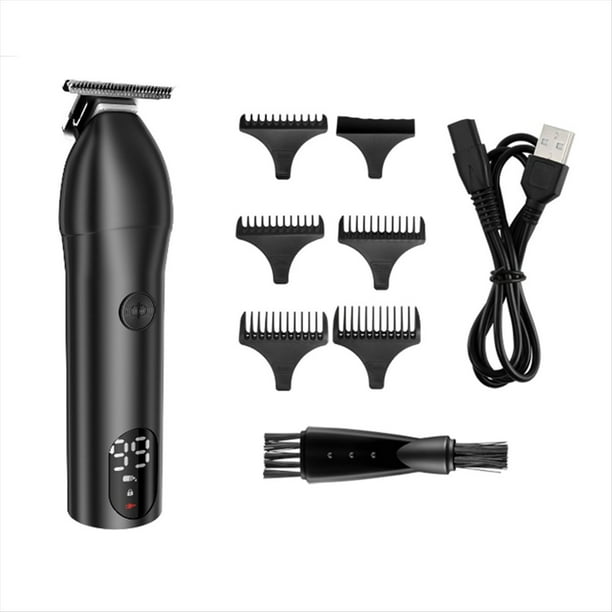 Recortadora de Vello Corporal para Hombres con Pantalla Inteligente de Carga USB y Cuchilla de Cerámica, Ideal para el Cuidado del Vello en el Pecho, la Espalda y la Ingle