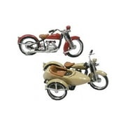 Woodland Scenics D228 Motorcycles & Sidecar Kit HO WOOD228