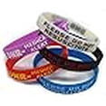 thumbnail image 3 of 5X Bracelet d'Alerte Médicale "Please Not RESUCITATE" Blanc, Rouge, Noir, Violet, Bleu, 3 of 3