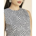 thumbnail image 3 of Moomaya Womens Printed Side-Buttoned Top, Sleeveless Round Neck Casual Top, 3 of 8