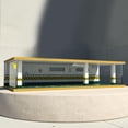 thumbnail image 2 of Milaget 1/32 Model Car Parking Lot Scene Toy Car Table Decor with Light 6 Green, 2 of 4