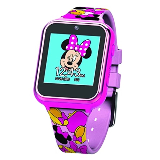 Disney Minnie Mouse Touchscreen Interactive Smart Watch (Modelo: MN4116AZ) Accutime Accutime