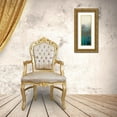 thumbnail image 3 of Gonzalez, Roberto 11x24 Gold Ornate Wood Framed with Double Matting Museum Art Print Titled - Teal Woods I, 3 of 4