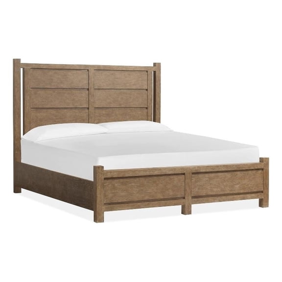 Magnussen Home Plum Creek Sierra Brown King Panel Bed