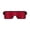 Red, variant on LED Glasses Light Up Dynamic Party Favor Glasses Festival USB Rechargeable LED Rave Glowing Flashing Glasses,with Flashing Neon,Offering 11 Lighting Modes for Parties, Nightclub,6.1 inch,Blue.
