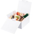 thumbnail image 3 of Cajas de regalo UnicoPak, 8 unidades, 25 x 25 x 13 cm, grandes, blancas, 3 of 7