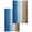 Blue, variant on Blue Brown Hand Towels Set, Waffle Weave Kitchen Towels 2 Pieces, Gradient Wood Grain Farmhouse Country Microfiber Hair Face Bath Tea Towel Absorbent Quick Drying Cleaning Dish Cloths 15.7"x23.6"