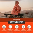 thumbnail image 2 of SOL Escape Insulated Poncho, 2 of 7