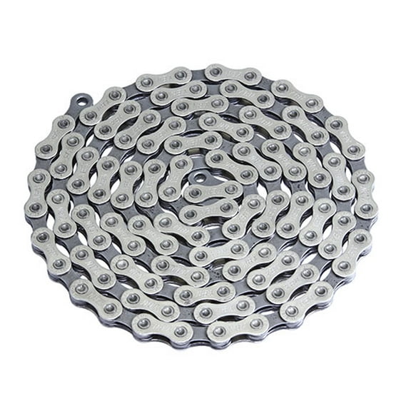 YBN BICYCLE CHAIN 1/2" X11/128 11 SPEED SILVER/GRAY. Bike part, Bicycle part, bike accessory, bicycle part