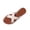 Beige, variant on CHUMUD Slippers for Women Outdoor Crisscross Strap Flat Slide Sandals, Casual Open Toe Slip-On Slippers, Lightweight Summer Beach Sandals