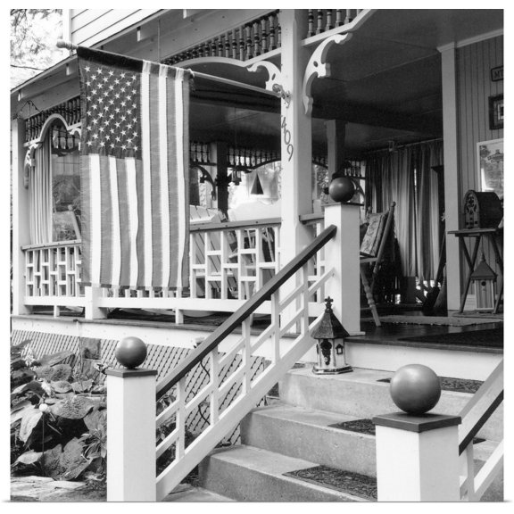 Great BIG Canvas | Rolled Laura DeNardo Poster Print entitled American Breeze VIII