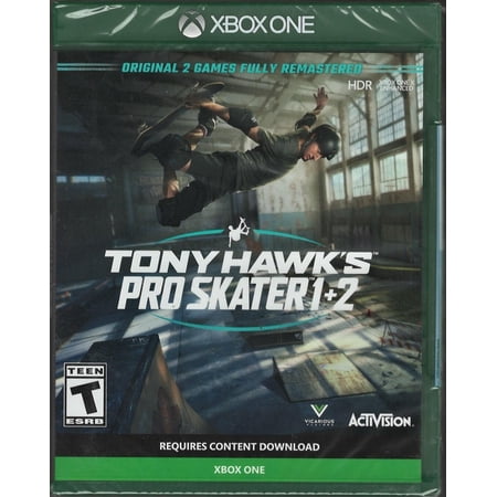 Tony Hawk''s Pro Skater 1 + 2 Xbox One (Brand New Factory Sealed US Version) Xbo