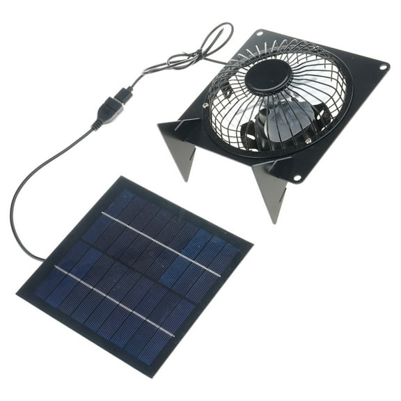 Solar Powered Ventilation Fan Exhaust Fan for Chicken Coops and Greenhouses
