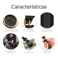 thumbnail image 3 of Maquina Para Cortar Cabello 4 Peines Negra, 3 of 4